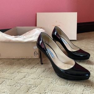 Prada Patent Heels